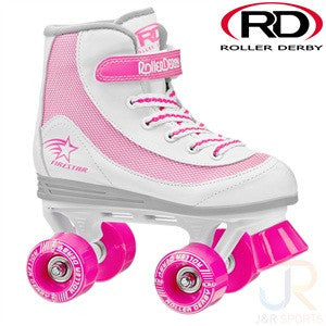 Roller Derby FireStar V2 Pink Quad Skates - Momma Trucker Skates