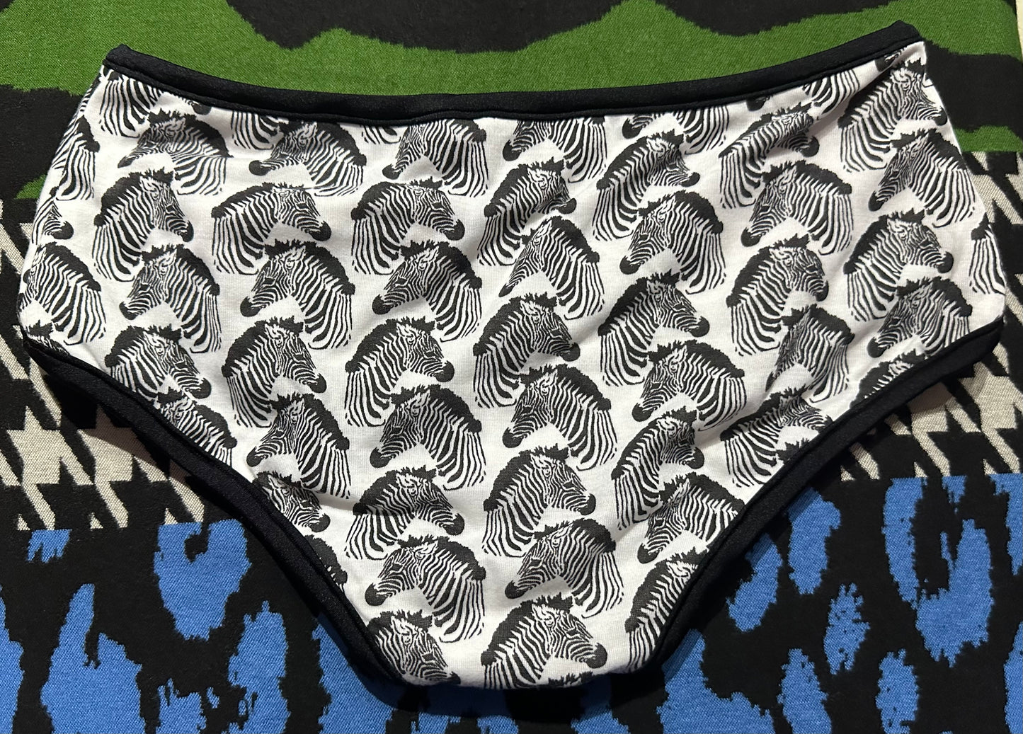 Dude Where's My Pants? Hot Pants - Team Zebra