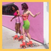 Impala Roller Skates - Living Coral - Momma Trucker Skates