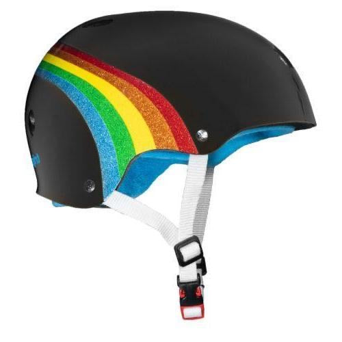 Triple8 Cert Sweatsaver Rainbow Sparkle - Black - Momma Trucker Skates