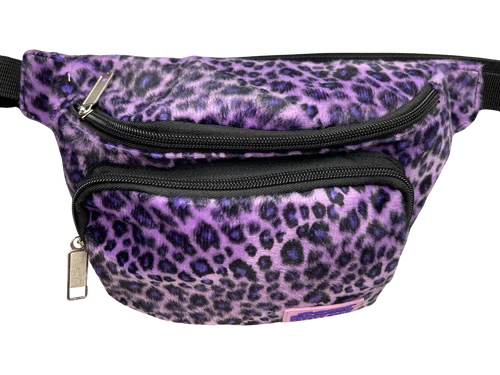 Smith Scabs Skate Fanny Pack - Purple Leopard