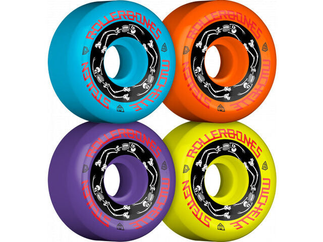 Rollerbones Estro Gen Bowl Bomber Quad Wheels 101A - Momma Trucker Skates