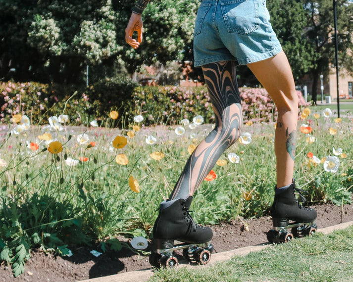 WANDERER Chuffed Skates - VEGAN BLACK