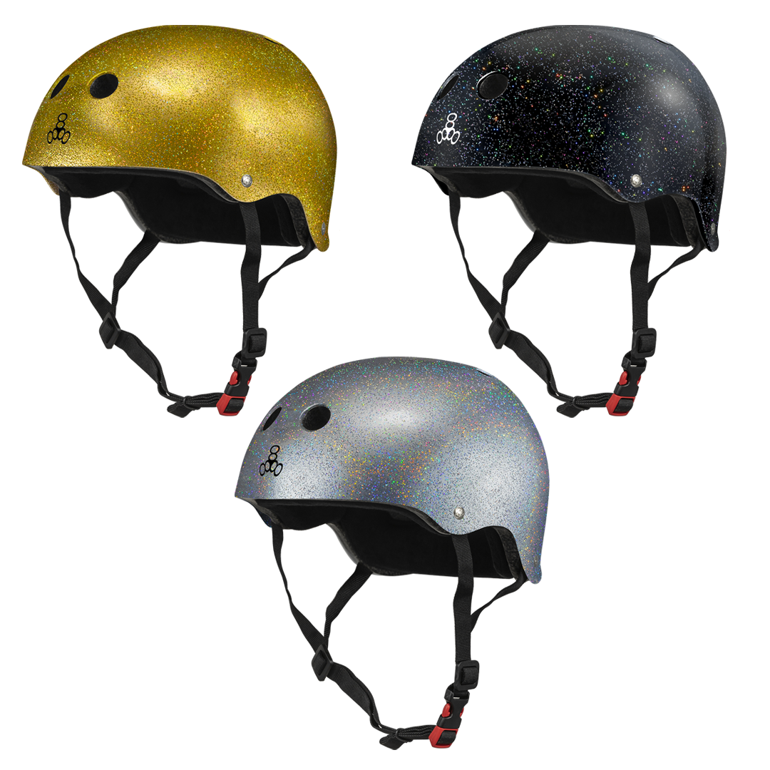 Triple 8 THE Certified Sweatsaver Helmet - Glitter Edition