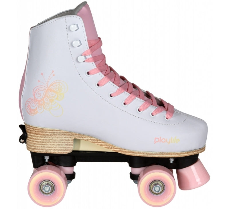Playlife Classic Pale Rose Adjustable Roller Kids Skates