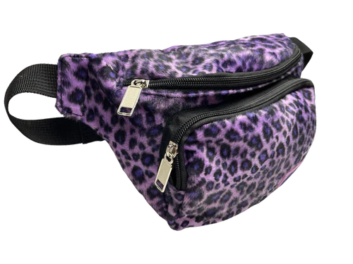 Smith Scabs Skate Fanny Pack - Purple Leopard