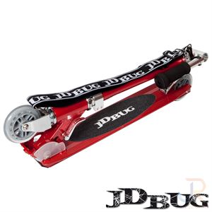 JD Bug Original Street Scooter - Red Glow Pearl