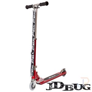 JD Bug Original Street Scooter - Red Glow Pearl