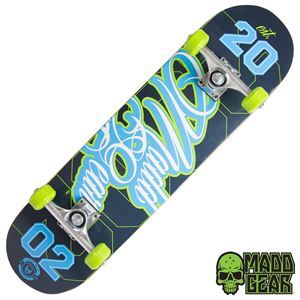 Madd Gear Pro Series Complete Skateboard - Gameplay Blue/Green