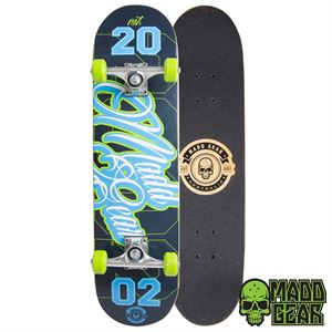 Madd Gear Pro Series Complete Skateboard - Gameplay Blue/Green