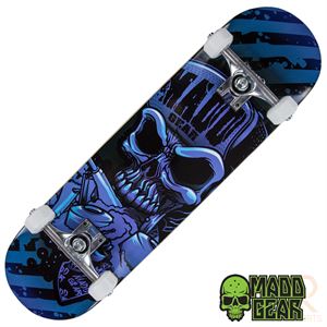 Madd Gear Pro Series Complete Skateboard - Hatter Strip Blue/Black