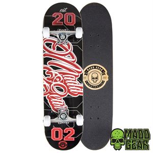 Madd Gear Pro Series Complete Skateboard - Gameplay Black/Red