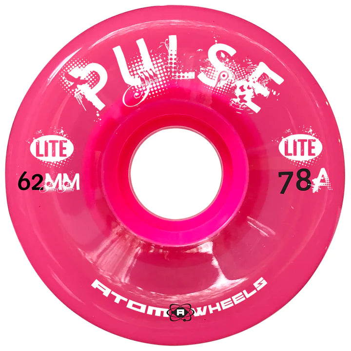Atom Pulse Lite 62mm Outdoor Quad Wheels - Various Colours!