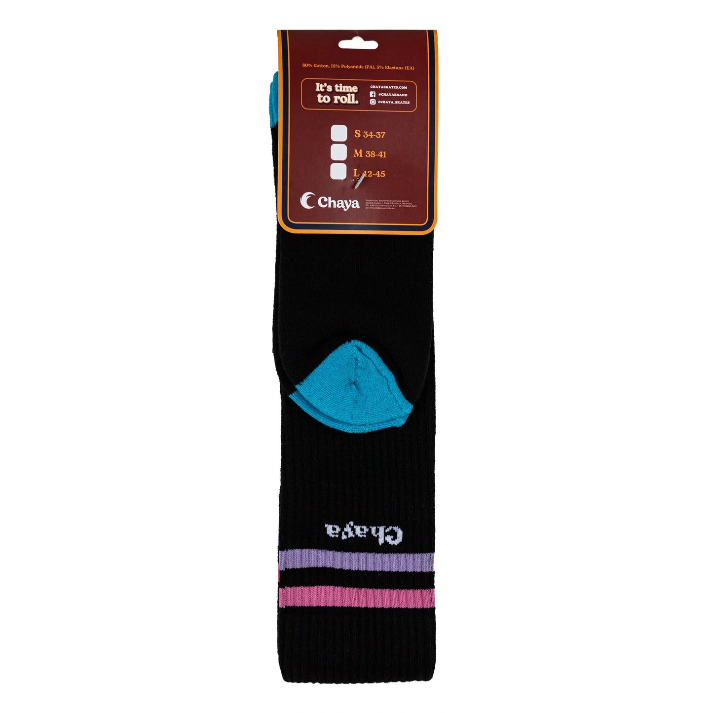 Chaya Skate Socks - Black