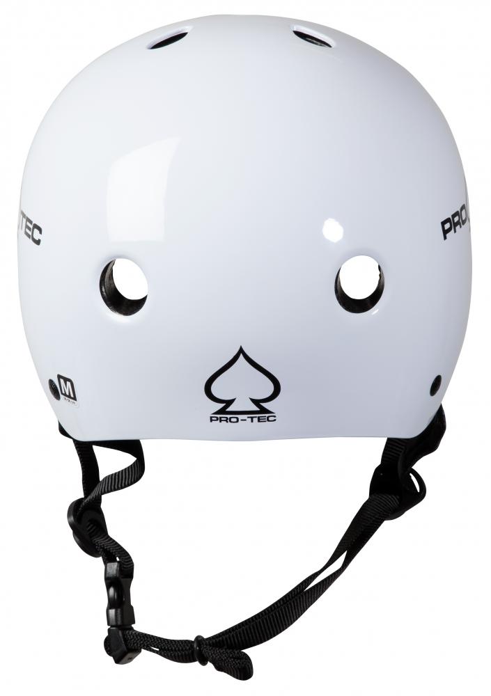 Pro-Tec Classic Cert Helmet - Gloss White