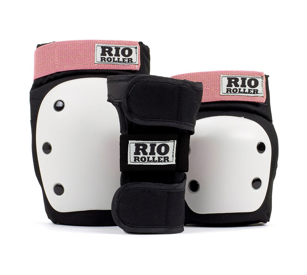 Rio Roller Rose Roller Skates Complete Starter Kit - Cream