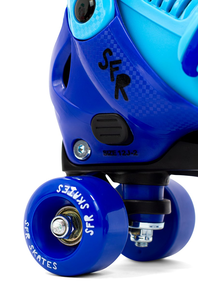 SFR Hurricane IV Adjustable Roller Skates - Shark Blue
