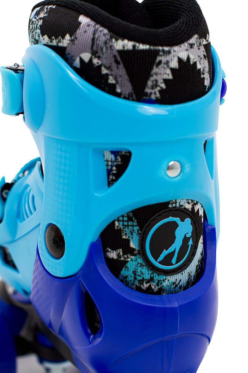 SFR Hurricane IV Adjustable Roller Skates - Shark Blue