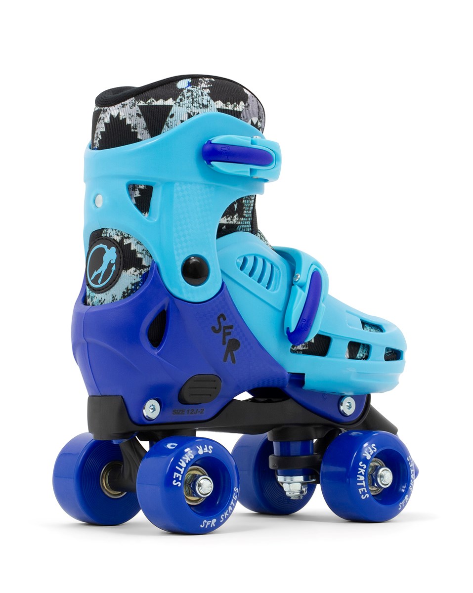 SFR Hurricane IV Adjustable Roller Skates - Shark Blue