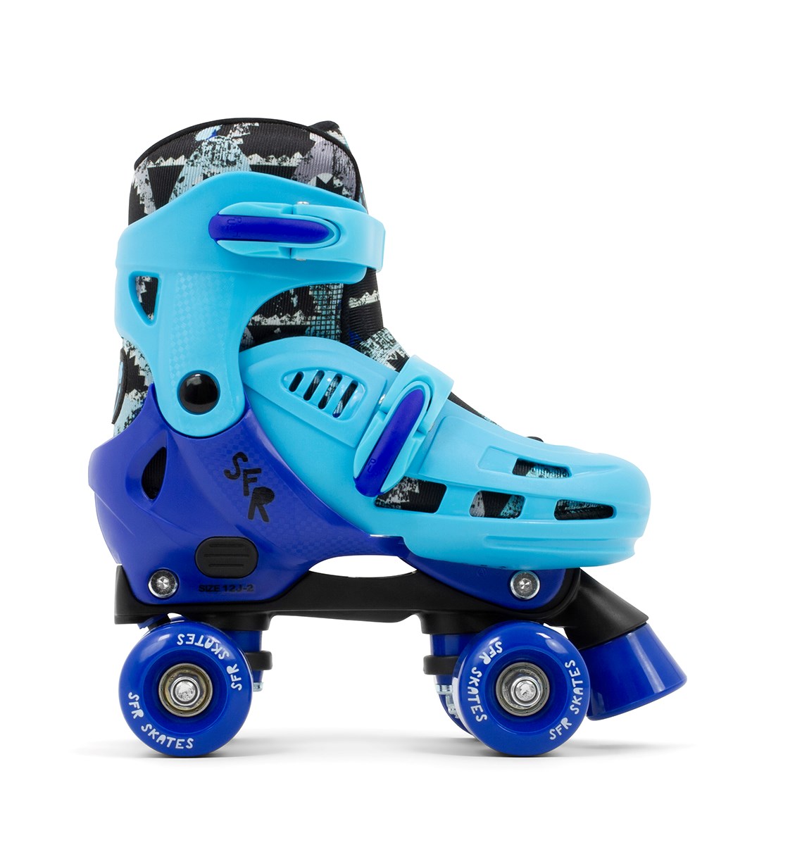 SFR Hurricane IV Adjustable Roller Skates - Shark Blue