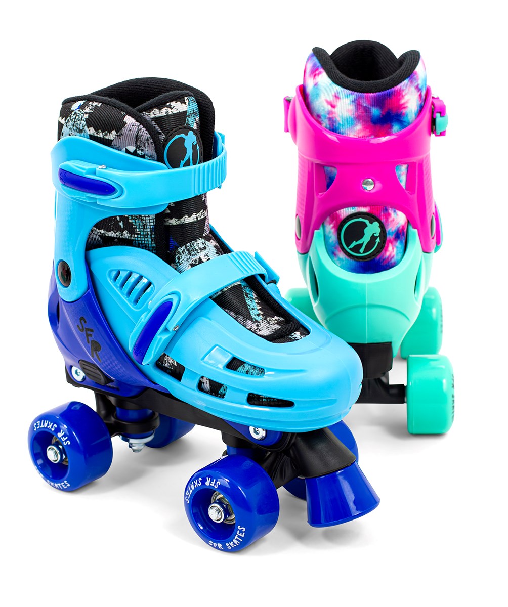 SFR Hurricane IV Adjustable Roller Skates - Shark Blue