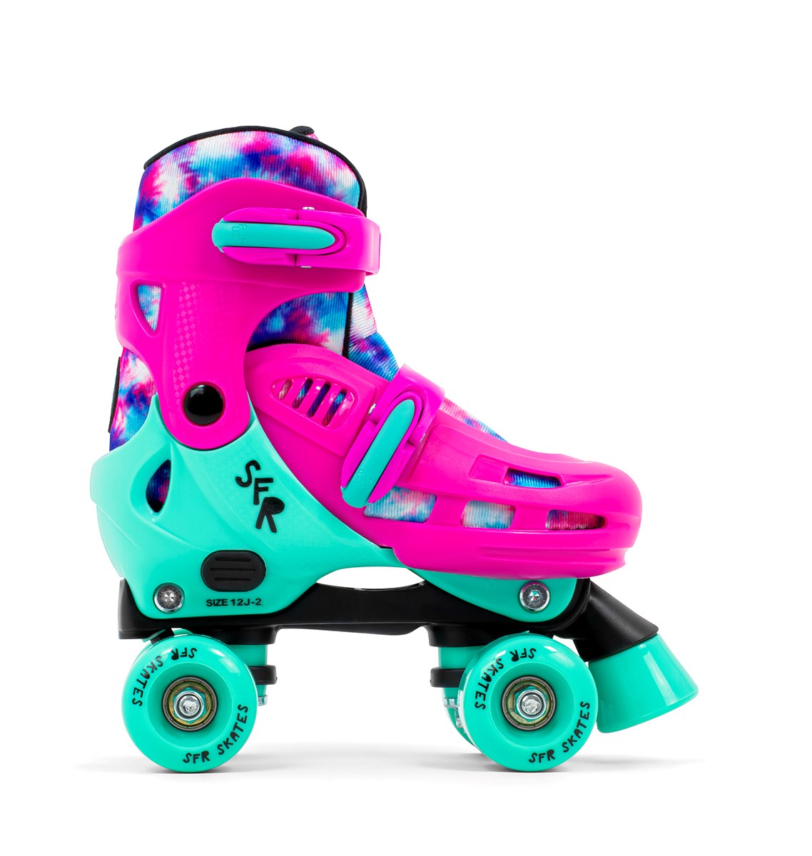 SFR Hurricane IV Adjustable Roller Skates  - Tie Dye Pink