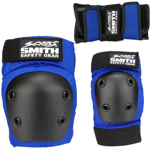 Smith Scabs Youth Combo Pad Set - Blue