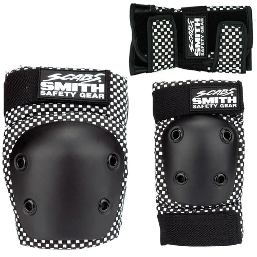 Smith Scabs Youth Combo Pad Set - Black & White Checker