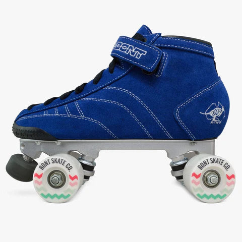 Bont Prostar Roller Skates - Tracer Plate - Blue Suede