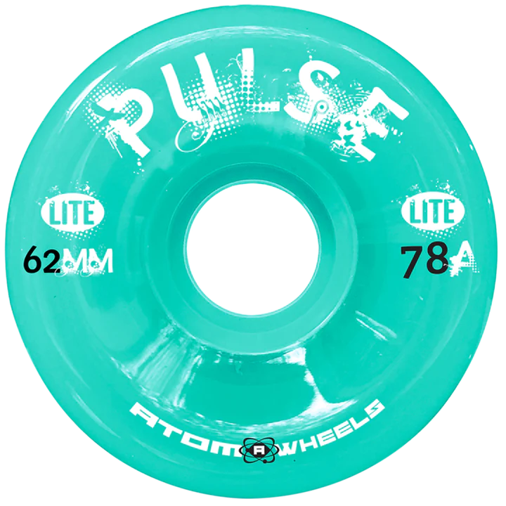 Atom Pulse Lite 62mm Outdoor Quad Wheels - Various Colours!