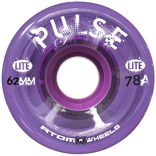 Atom Pulse Lite 62mm Outdoor Quad Wheels - Various Colours!