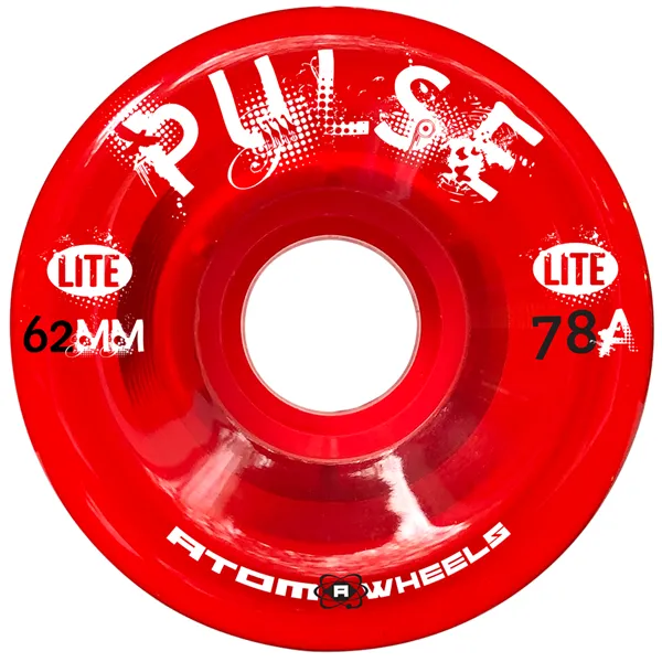 Atom Pulse Lite 62mm Outdoor Quad Wheels - Various Colours!