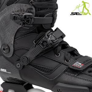 Seba High Light Competition Inline Skates - Black - Momma Trucker Skates