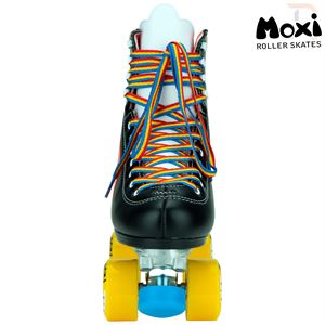 Moxi Rainbow Roller Skates - Black - Momma Trucker Skates