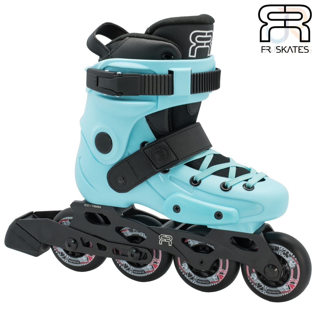 FR Skates Adjustable Childrens Inline Skates Blue 35-37 - Momma Trucker Skates