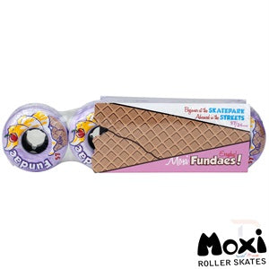 Moxi Fundae Skate Park Wheels 57mm 92a - Momma Trucker Skates