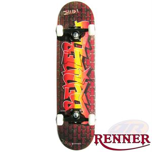 Renner A Series Complete Skateboard - A17 Graffiti Wall - Momma Trucker Skates