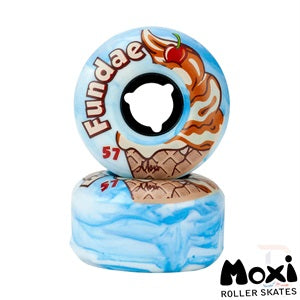 Moxi Fundae Skate Park Wheels 57mm 92a - Momma Trucker Skates