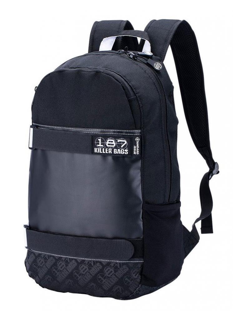 187 Killer Bags Standard Issue Backpack - Black - Momma Trucker Skates