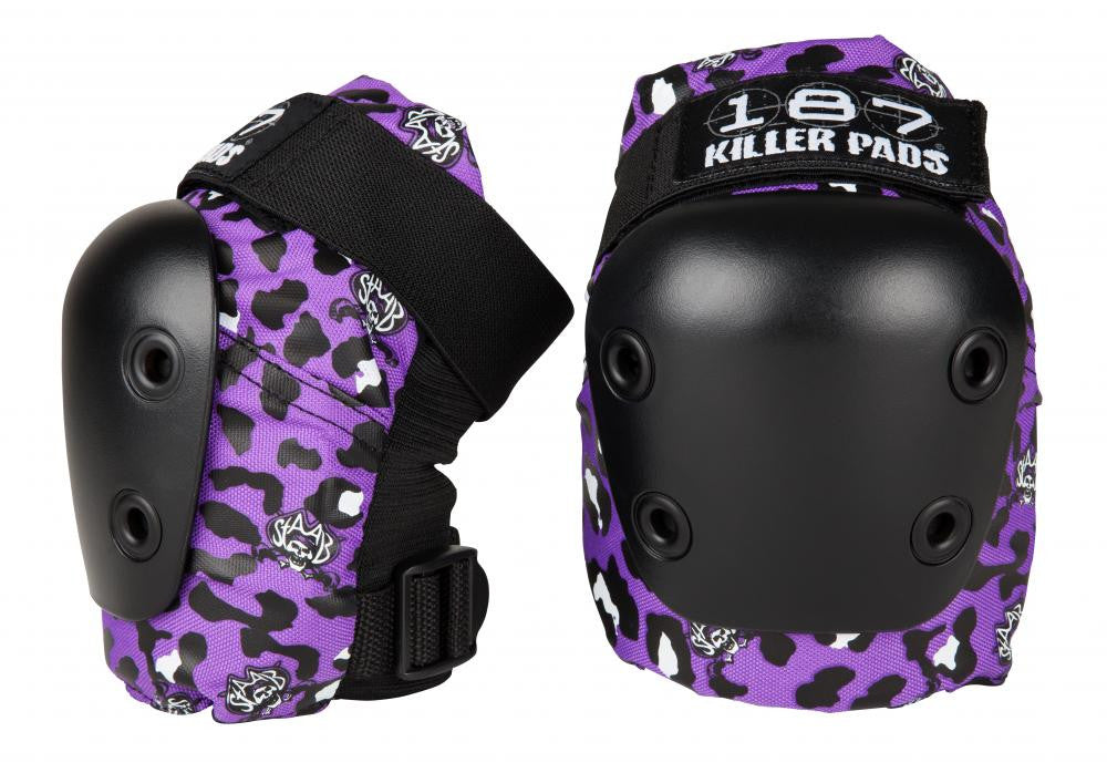 187 Pad Set JR. Six Pack Leopard - All Colours! - Momma Trucker Skates