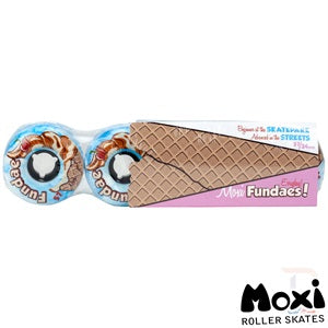 Moxi Fundae Skate Park Wheels 57mm 92a - Momma Trucker Skates