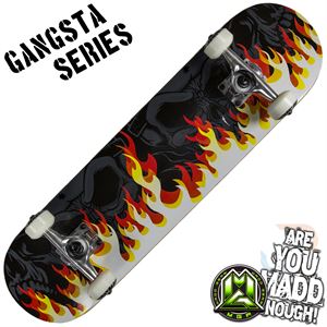 MGP Gangsta Series Sk8board - On Fire - Momma Trucker Skates