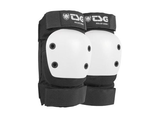 TSG Black Roller Derby 2.0 Elbow Pads - Momma Trucker Skates