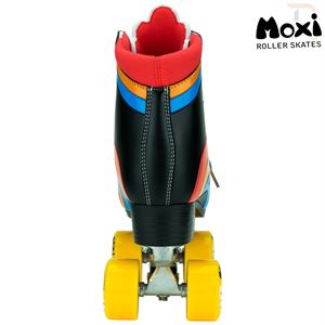 Moxi Rainbow Roller Skates - Black - Momma Trucker Skates