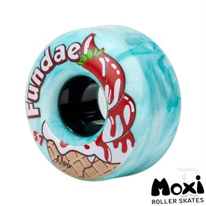 Moxi Fundae Skate Park Wheels 57mm 92a - Momma Trucker Skates