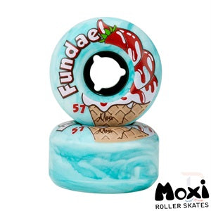 Moxi Fundae Skate Park Wheels 57mm 92a - Momma Trucker Skates