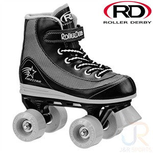 Roller Derby FireStar V2 Black Quad Skates - Momma Trucker Skates