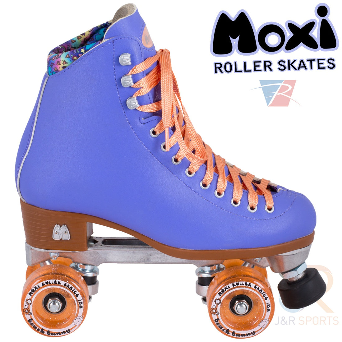 Moxi Beach Bunny Roller Skates - Periwinkle – Momma Trucker Skates