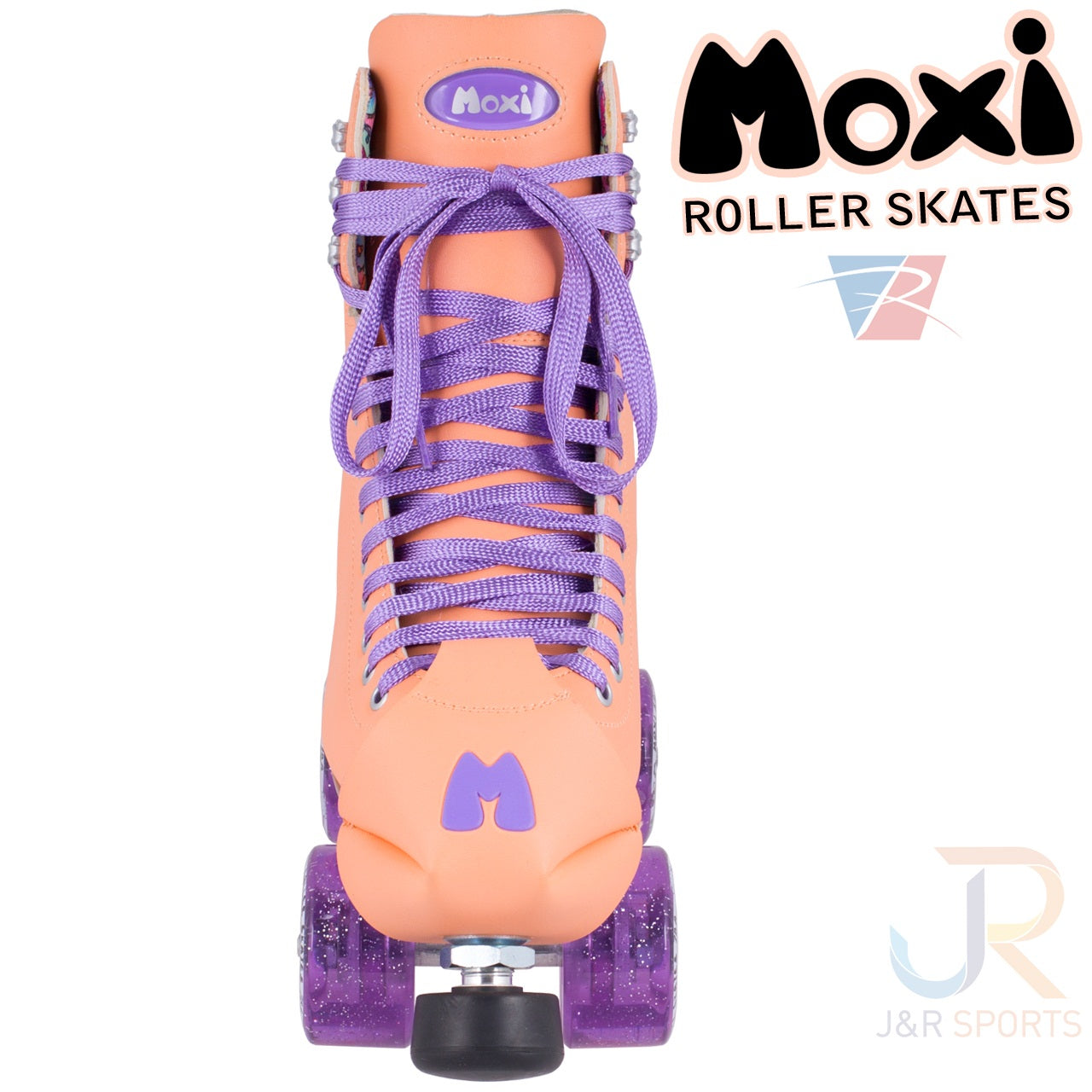 Moxi Beach Bunny Roller Skates - Peach - Momma Trucker Skates