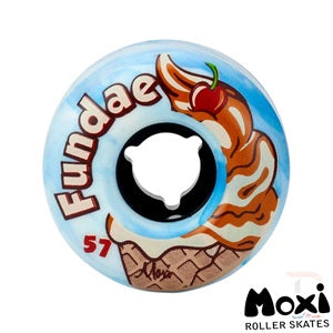 Moxi Fundae Skate Park Wheels 57mm 92a - Momma Trucker Skates